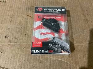 lot 32 image: Streamlight 69404 TLR-7 X Sub 500-Lumen Tactical Weapon Light