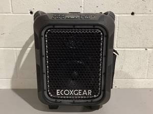 lot 554 image: ECOXGEAR EcoBoulder Ultra  121dB Loud Rugged Bluetooth 5.1 Speaker, IP67 Waterproof, Drop and dustproof with Party Lights