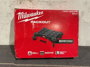 lot 196 image: Milwaukee PACKOUT Shelf for E-Track
