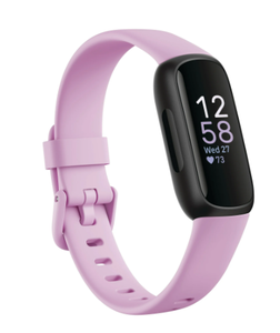 lot 423 image: Fitbit Inspire 3 Health & Fitness Tracker - Lilac Bliss