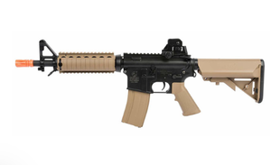 lot 425 image: Colt M4A1 CQBR RIS AEG Airsoft Rifle, TanBlack