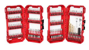 lot 307 image: Milwaukee SHOCKWAVE Impact Duty Alloy Steel Screw Driver Bit Set (120-Piece)