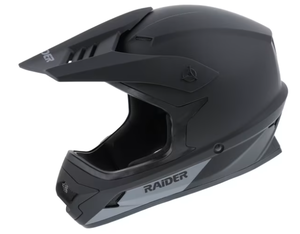 lot 452 image: Raider Z8 MX Helmet for Adults - Matte Black - M