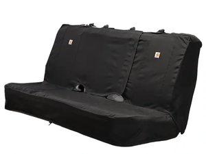 lot 460 image: Carhartt Universal Fitted Nylon Duck Full-Size Bench Seat Cover, Black