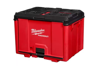 lot 480 image: Milwaukee Packout 19.5 in. W x 14.7 in. H x 14.5 in. D Cabinet in Red (1-Piece)