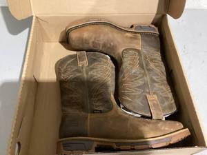 lot 599 image: Size 11.5 Irish Setter, Marshall, Mens, 11, Waterproof, Soft Toe, Pull-On Work Boot