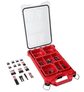 lot 51 image: 100PCS Milwaukee 48-32-4082 Shockwave PACKOUT Bit Set