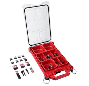 lot 52 image: 100PCS Milwaukee 48-32-4082 Shockwave PACKOUT Bit Set