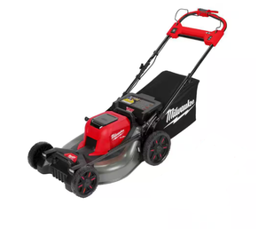 lot 19 image: Milwaukee M18 FUEL Brushless Cordless 21 Walk Behind Dual Battery Self-Propelled Mower