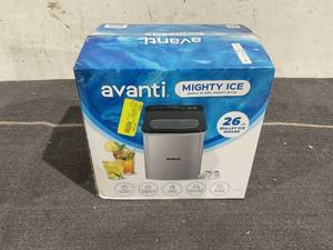 lot 126 image: Avanti 26 lb Bullet Ice Maker, Stainless Steel