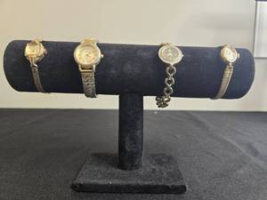 lot 38 image: Collection of Vintage Womens Wristwatches (all untested) - display not inc