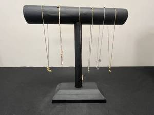 lot 132 image: Collection of Avon Gold Tone Necklaces with Pendant Designs - display not inc