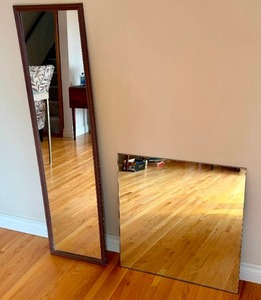 lot 58 image: Two Wall Mirrors
