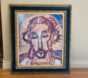 lot 53 image: Framed Ecce Homo Print