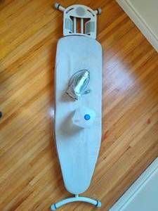 lot 60 image: Ironing Board and Iron
