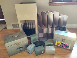 lot 76 image: Assorted Metal Office Storage