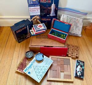 lot 79 image: Lot of Puzzles and Games