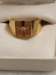 14K Gold Men's Ring