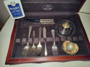 lot 167 image: Silver Plated Flatware & Accessories