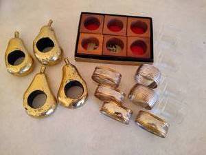 lot 157 image: Assorted Napkin Rings