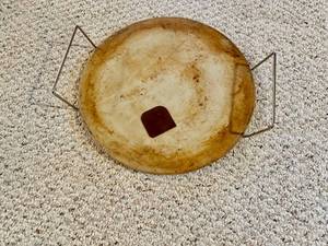 lot 227 image: Pampered Chef Pizza Stone w Handle