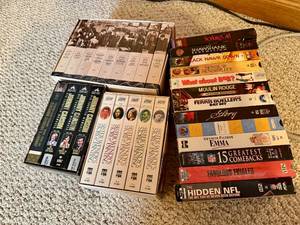 lot 210 image: Assorted VHS Movies & Boxed Sets