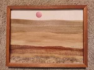 lot 258 image: MCM Framed Art