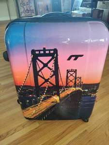 lot 261 image: International Traveler Hard Case Luggage