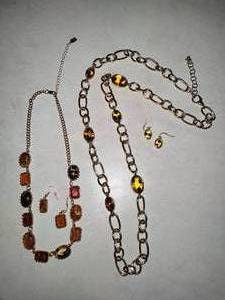 lot 269 image: Two NecklaceEarrings Sets