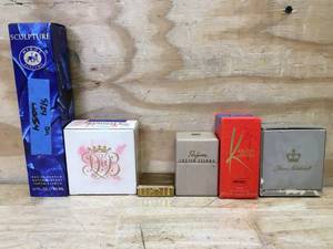 lot 52 image: Lot of Assorted Perfumes and Powders
