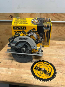 lot 23 image: DEWALT DCS590B 20-Volt MAX 7-14 in. Cordless Circular Saw (Tool Only)