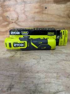 lot 56 image: RYOBI FVIF51K USB Lithium Cordless High Pressure Portable Inflator Kit - D39
