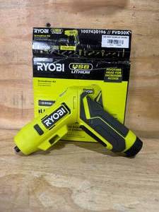lot 58 image: RYOBI FVD50K RYOBI USB Lithium Screwdriver - D39