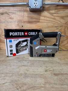 lot 72 image: PORTER CABLE TS056 Pneumatic 18-Gauge 38 in. Crown Stapler - C59