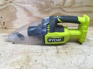 lot 34 image: RYOBI ONE 18V Cordless Multi-Surface Handheld Vacuum Model # PCL705  - Tool Only