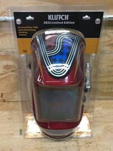 lot 105 image: Klutch Monsterview 1400 Auto-Darkening Welding Helmet Model # 114898