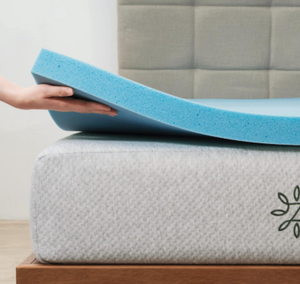 lot 50 image: Zinus 3 Green Tea Cooling Gel Memory Foam Zoned Support Mattress Topper Twin Size 03132518.34