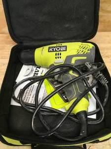 lot 79 image: RYOBI 5.5 Amp Corded 38 in. Variable Speed Compact DrillDriver with Bag Model # D43K