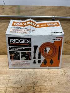 lot 147 image: RIDGID VT2534 Auto Detailing Kit