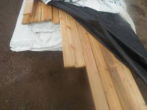 lot 10 image: 1 x 4  Western Red Cedar Trim Boards - 982 Linear Feet