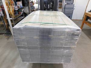 lot 19 image: Tan Oak 8 x 54 Click Plank Laminate Water proof Flooring (1153 sq.ft) Damaged