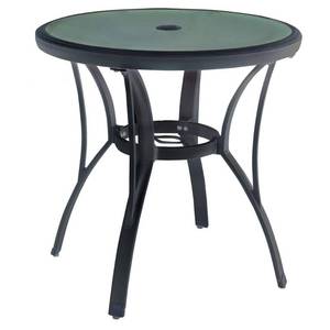 lot 72 image: Home Decorators Collection Commercial Grade Metal Brown Bistro Table