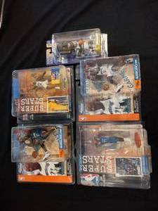 lot 82 image: vintage Kevin Garnett bobble head and superstar limited edition figures unopened