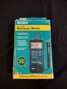 lot 76 image: Extech instruments heavy duty moisture meter