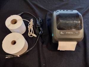 lot 77 image: Zebra printer ZP 500 Plus