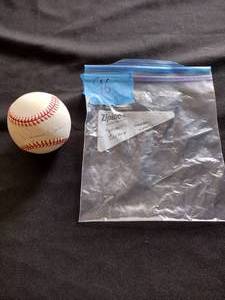 lot 96 image: Marino Rivera signed baseball certified