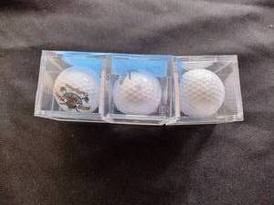 lot 87 image: Bush Wood Caddyshack golf ball x3