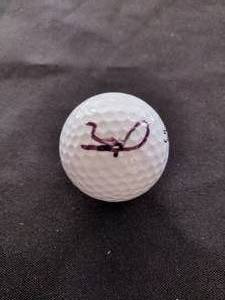 lot 104 image: Jordan Speith signed golf ball no certification