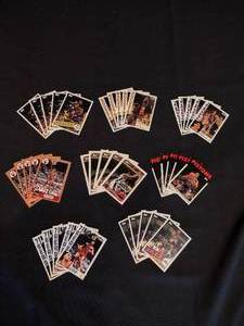 lot 169 image: Topps basketball cards archive collection. Charles Barkley, Reggie miller, Akeem Olajuwon, Scottie pippen, David Robinson, Dennis Rodman, and John Stockton