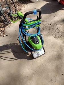 lot 184 image: Green works pressure washer